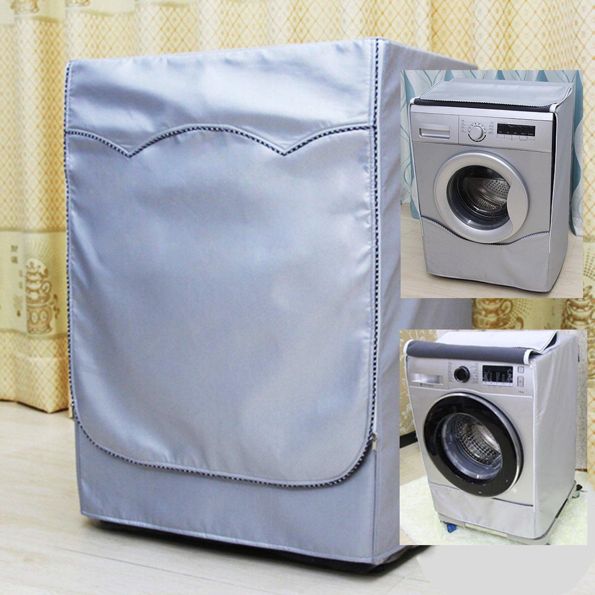 Washing Machine Dustproof Zipper Cover Turbine Roller Protect Waterproof