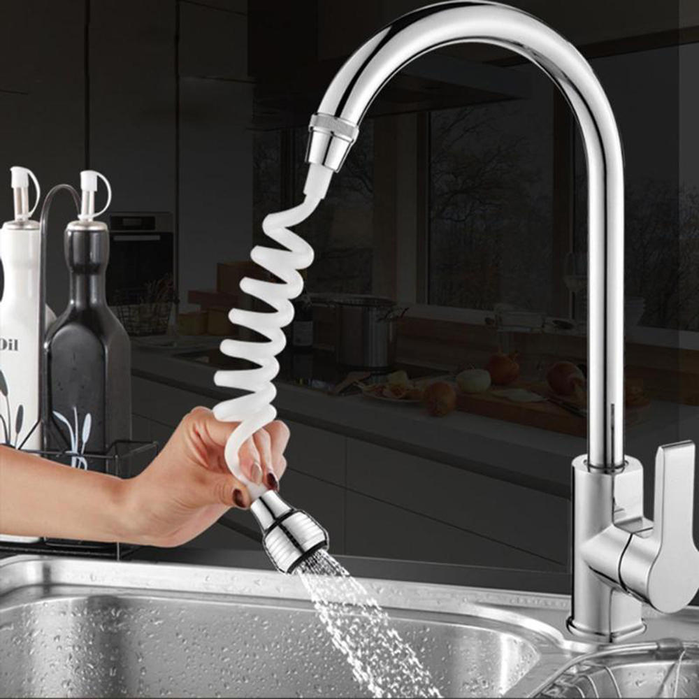 Stretchable Faucet Extender Water Saving Tap 360 Rotation Shower