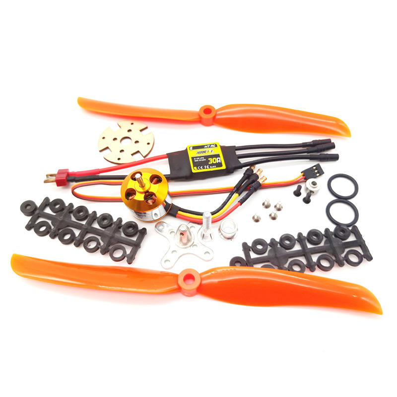 XXD A2212 2212 1000KV KV1000 Brushless Motor+30A ESC+1060 Prop Blade Propeller RC Power System Combo for RC Drone Airpla