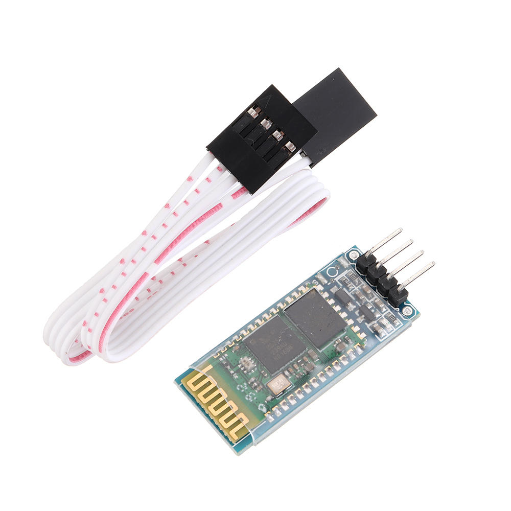 3pcs HC-06 bluetooth RF Transceiver RS232 With Backplane Wireless Serial 4P 4 Pin Module Board