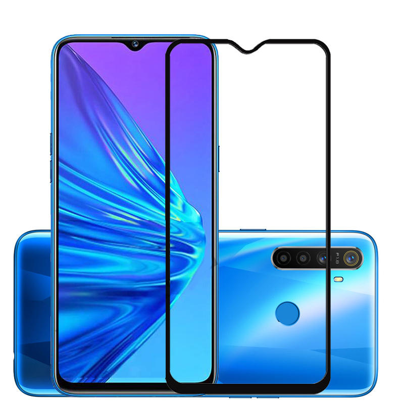 Bakeey Anti-Explosion Full Cover Full Glue Tempered Glass Screen Protector For OPPO Realme R5