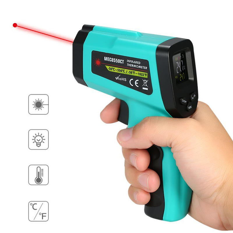 50~550℃ Temperature Gun Non-contact LCD Digital Infrared IR Laser Thermometer