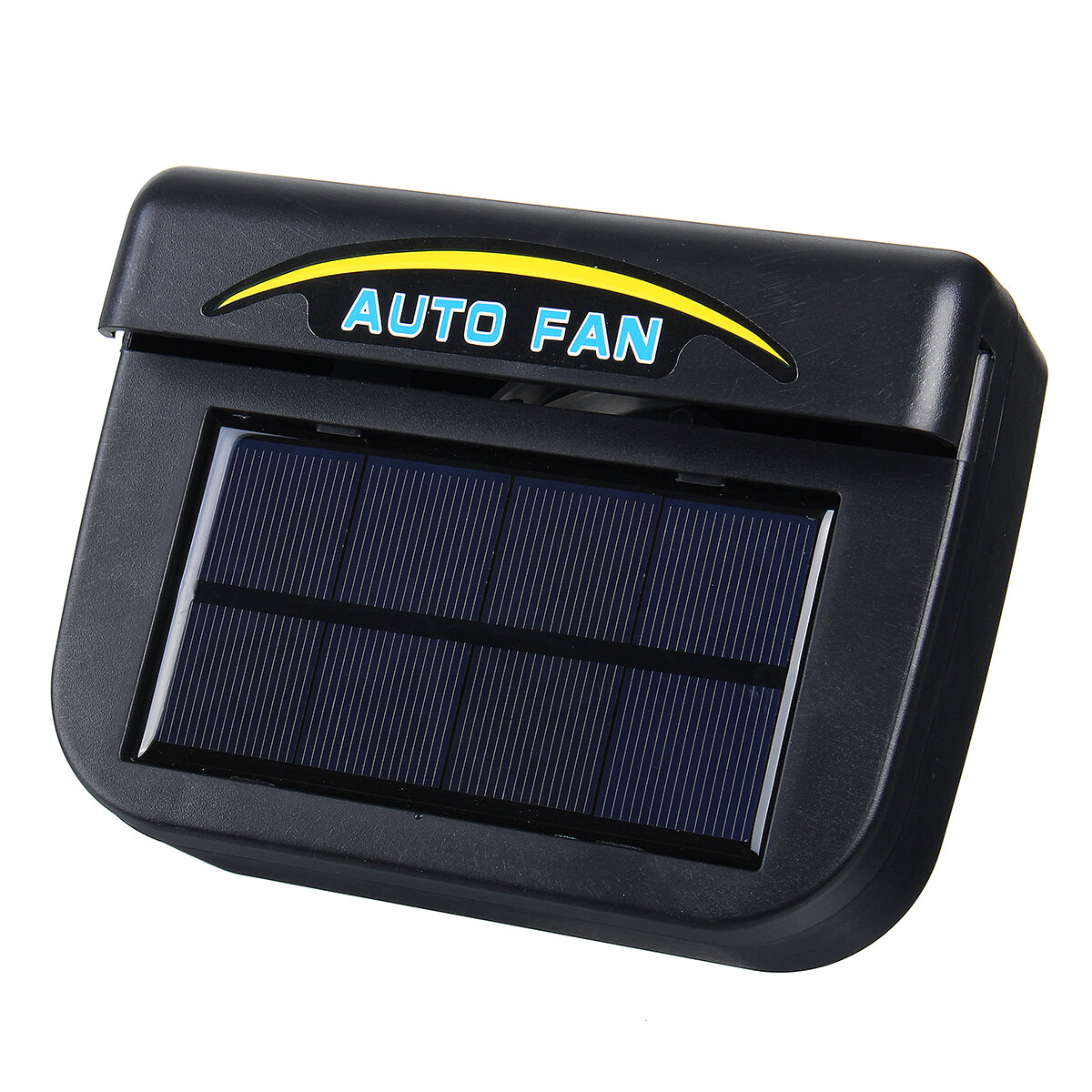 Solar power portable mini air conditioner car auto air vent cool fan conditioner