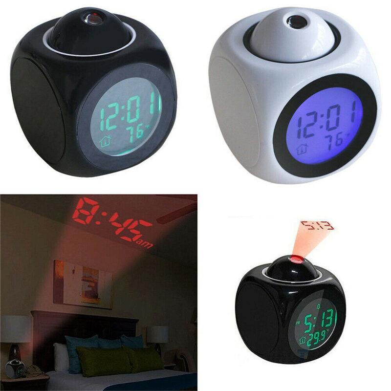 Digital Alarm Clock Wall Ceiling Led, Clock That Illuminates On Ceiling