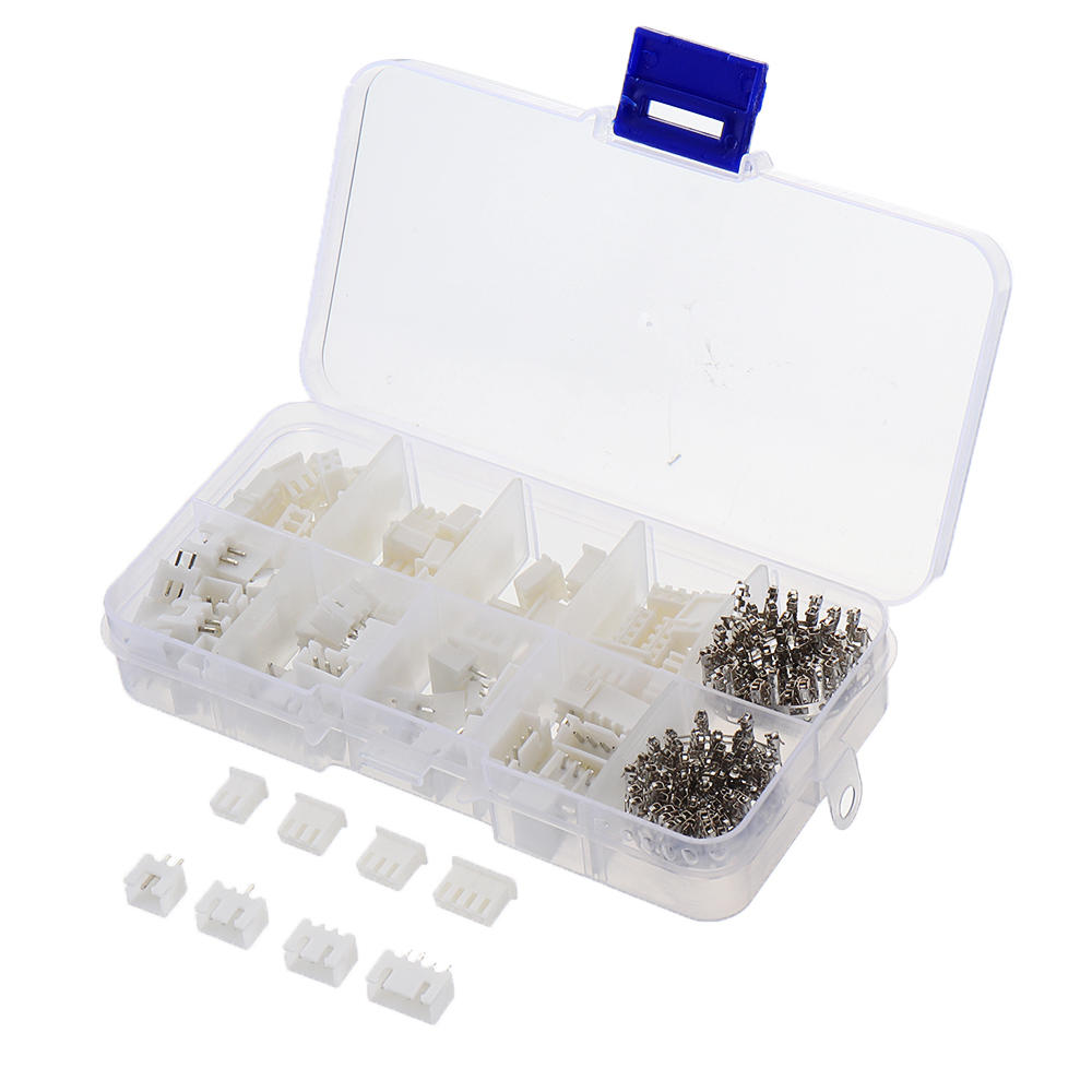 

1150pcs XH2.54 2p 3p 4p 5 pin 2.54mm Pitch Terminal Kit / Housing / Pin Header JST Connector Wire Connectors Adaptor XH