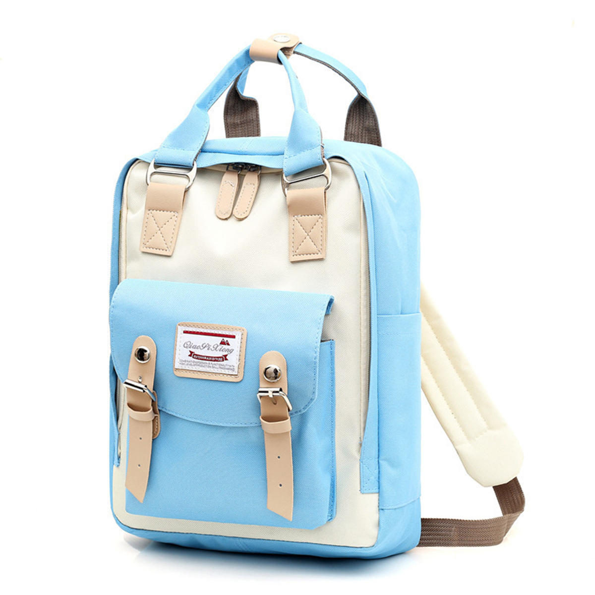 Рюкзак с USB-портом для учеников, водонепроницаемый плечевой мешок для походов и путешествий.