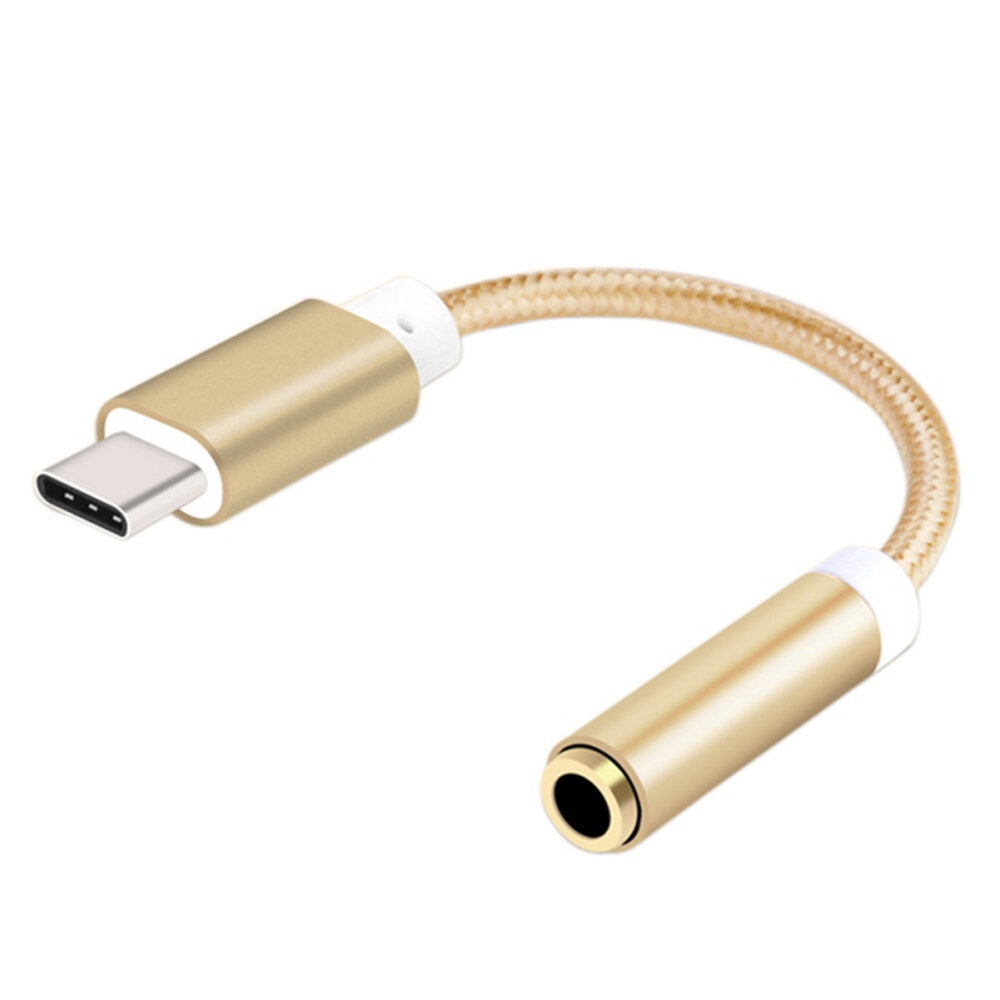 

Bakeey Type-C USB-C Male to 3.5mm AUX Audio Female Adapter Cable For Huawei P30 Pro Mate 30 5G 9Pro K30 S10+ Note 10 5G