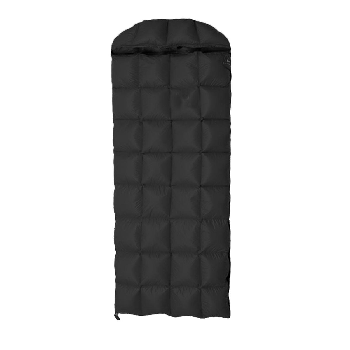 Sac de couchage léger en duvet d'oie pour adultes pour le camping et les voyages avec sac à dos