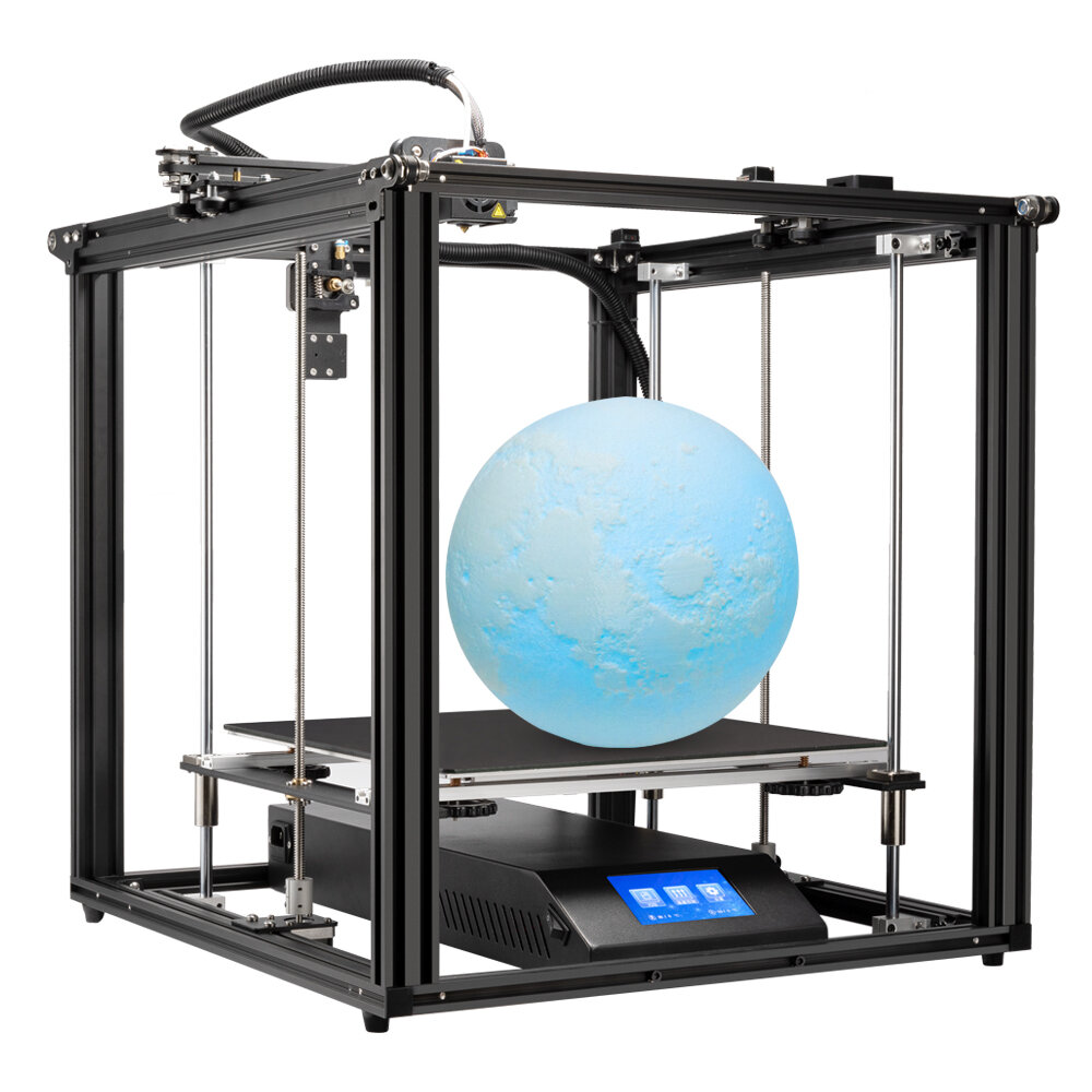 Creality 3D® Ender-5 Plus 3D Printer Kit 350*350*400mm Large Print Size Dual Z-Axis/Auto Bed Leveling Pre-Installed