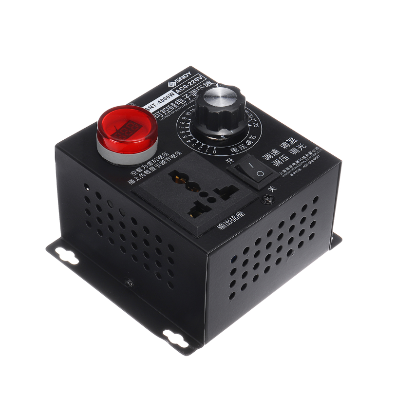 AC 220V 4000W Variable Voltage Regulator Speed Motor Fan Control Controller