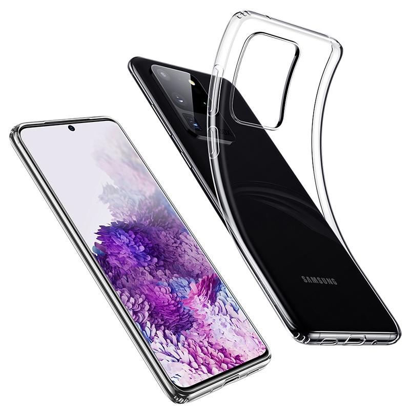 Bakeey Crystal Clear Transparant Niet-geel Schokbestendig Soft TPU-beschermhoes voor Samsung Galaxy 