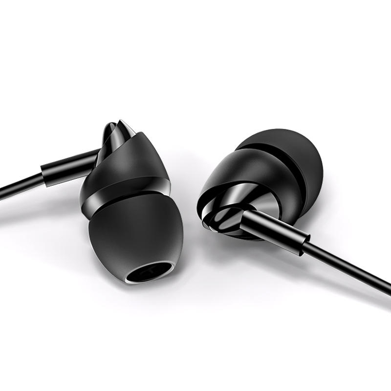 

USAMS EP-39 3.5mm Wired Control In-ear Earphone 1.2m Stereo Music Earbuds Headphone with Mic for iPhone Huawei
