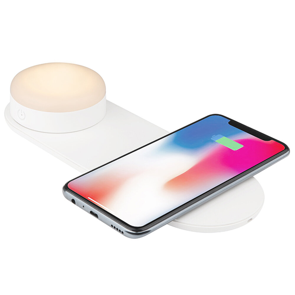 N1 Wireless Charging Nightlight LED Night Light con Wireless Charger