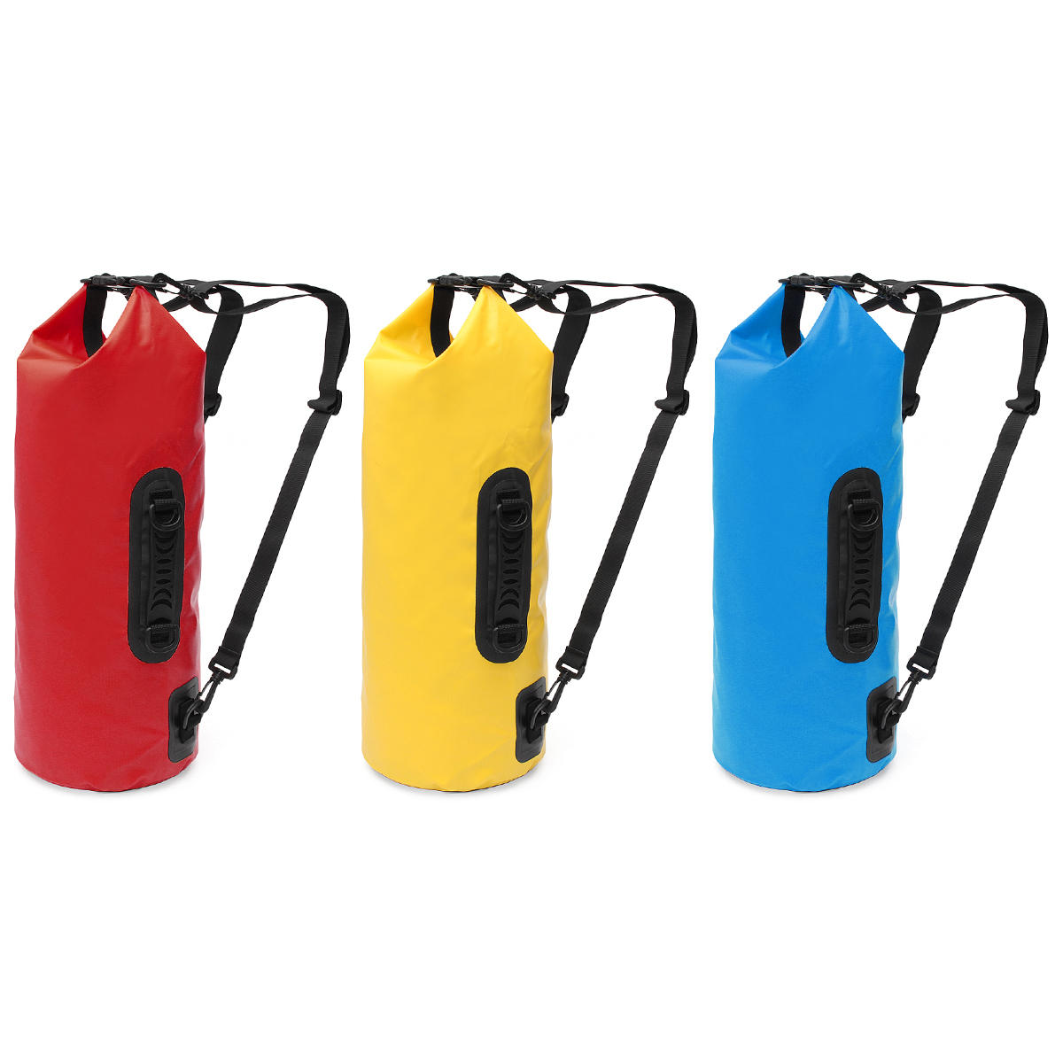 15L Sportieve waterdichte droge opslag emmer tas rugzak op maat voor buiten drijvend en kamperen.