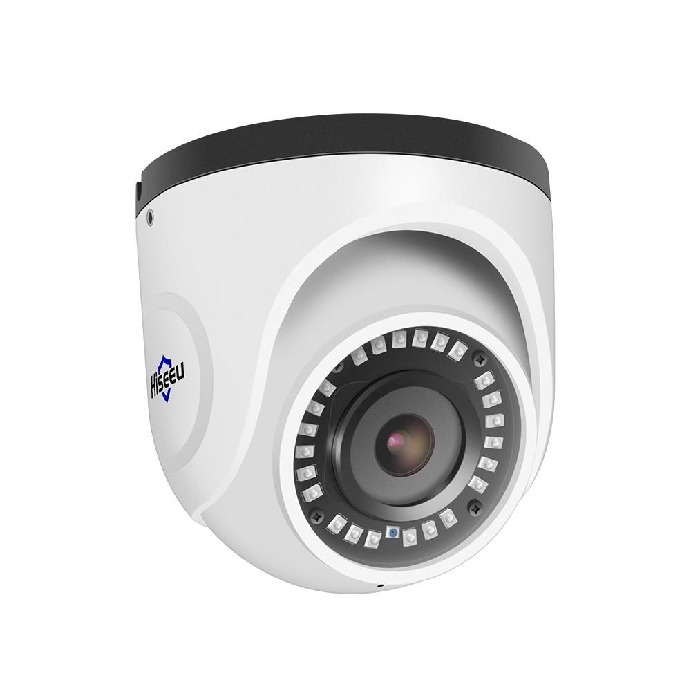 

Hiseeu 4K POE IP Camera Audio 8MP Metal Case Waterproof Network Dome Security CCTV Camera IR H.265 ONVIF
