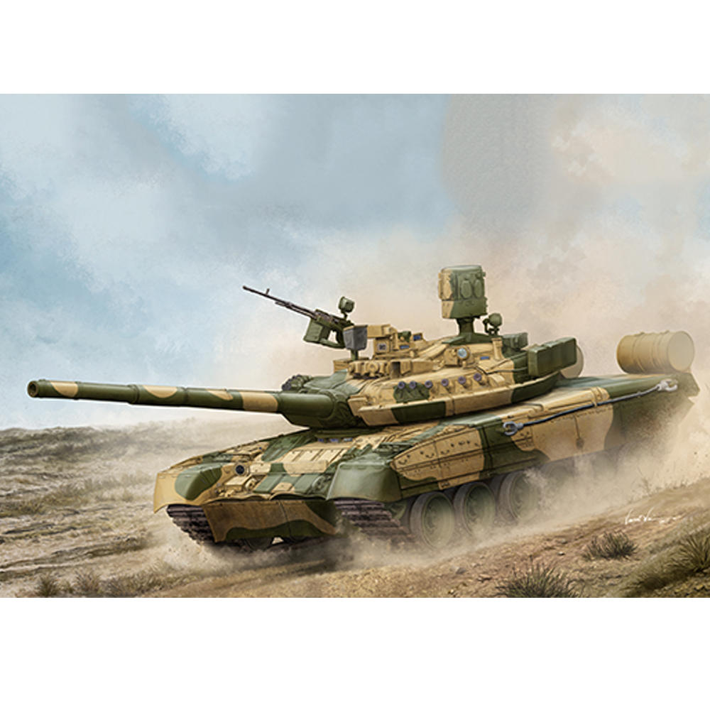Trumpeter 1:35 Russia T-80UM-1 DIY Assembled Main Battle Tank Static Model Building Set