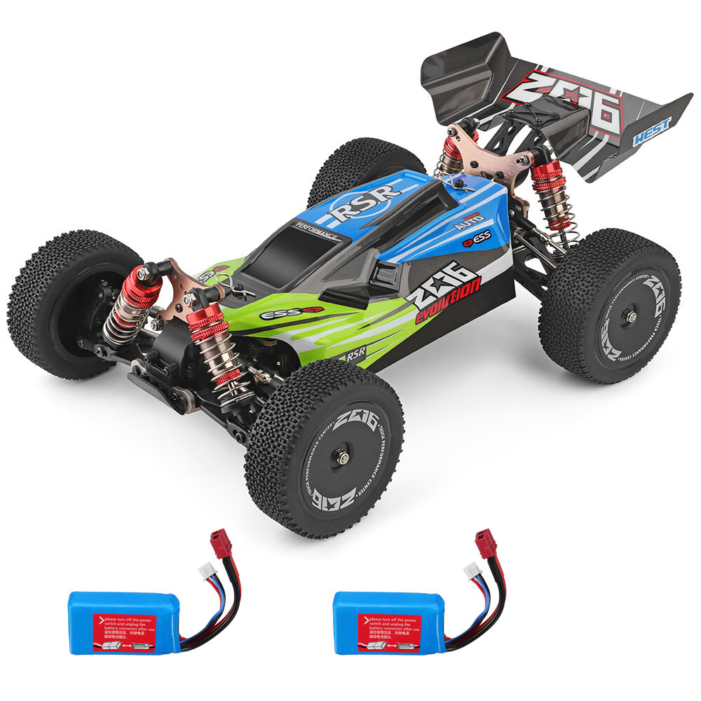 Wltoys 144001 Aluminum Chassis Body Frame w/ Side Walls & Top Center Brace 1249 