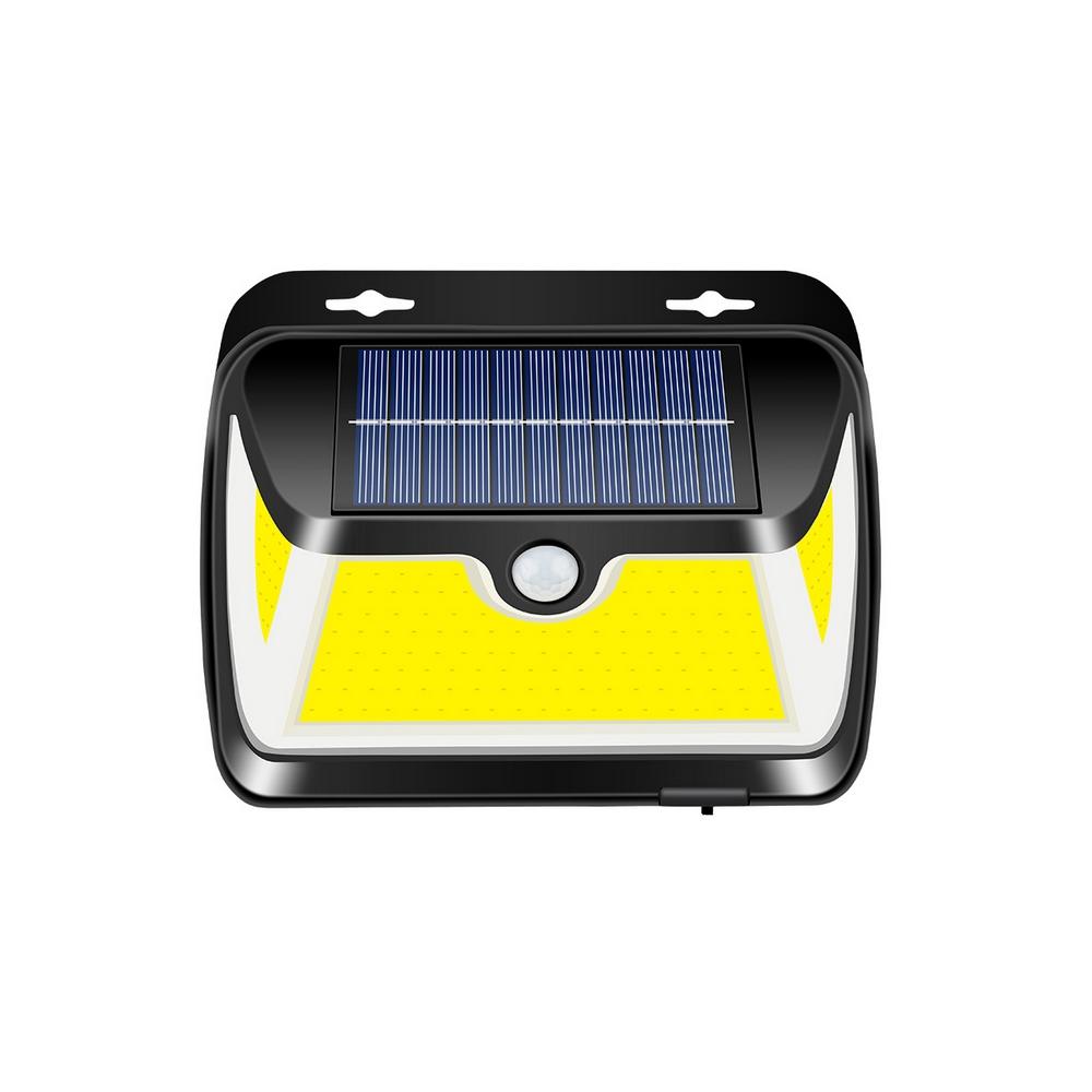 Zonne-energie COB LED PIR Bewegingssensor Wandlamp Outdoor Garden Yard Lamp Waterdicht