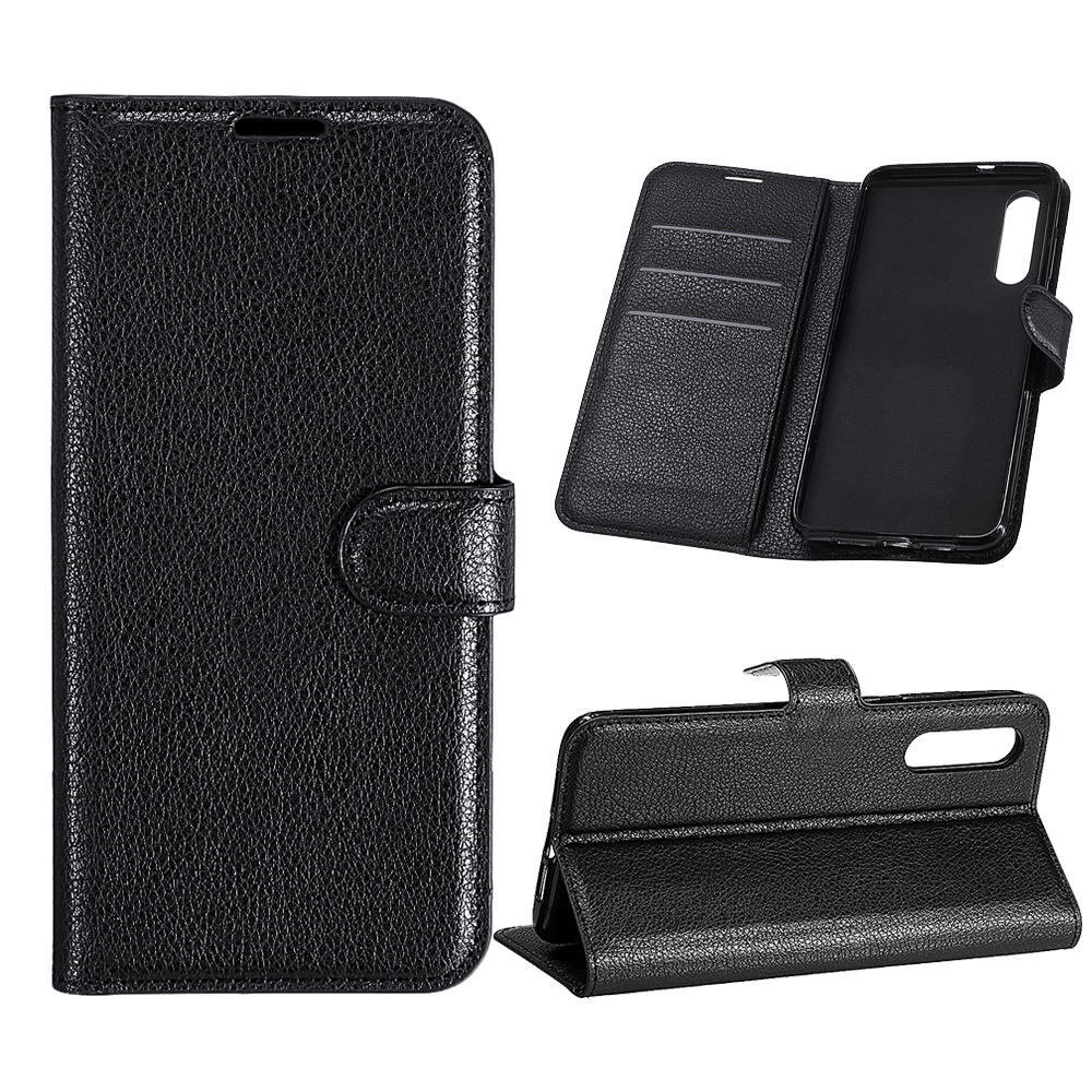 

Bakeey Litchi Pattern Shockproof Flip with Card Slot Magnetic PU Leather Full Body Protective Case for Xiaomi Mi9 Mi 9 /
