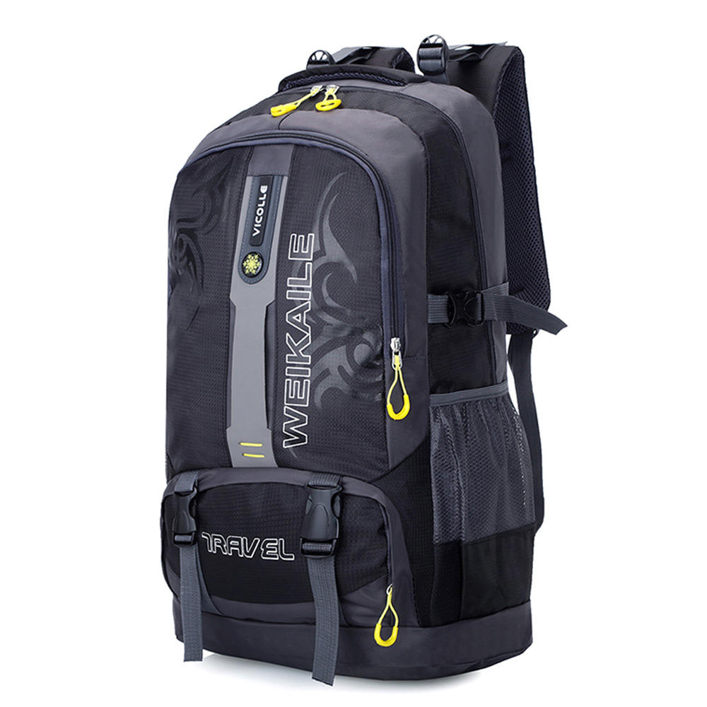 50L Climbing Backpack Waterproof Sports Travel Hiking Shoulder Bag Portable Unisex Rucksack