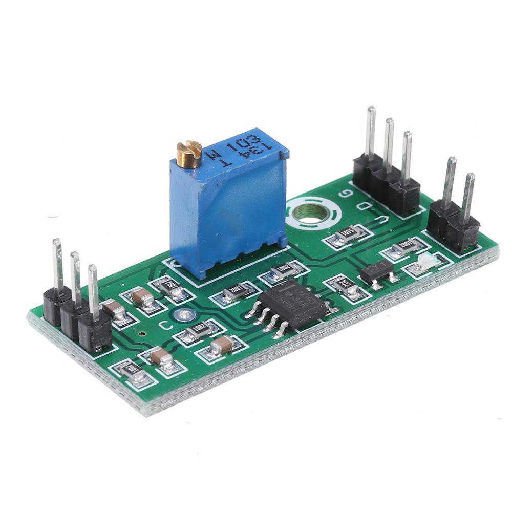 

5pcs LM393 Voltage Comparator Power Module Signal Waveform Adjustable High Low Level/Load Drive Dual Channel 4.5-28V Hig