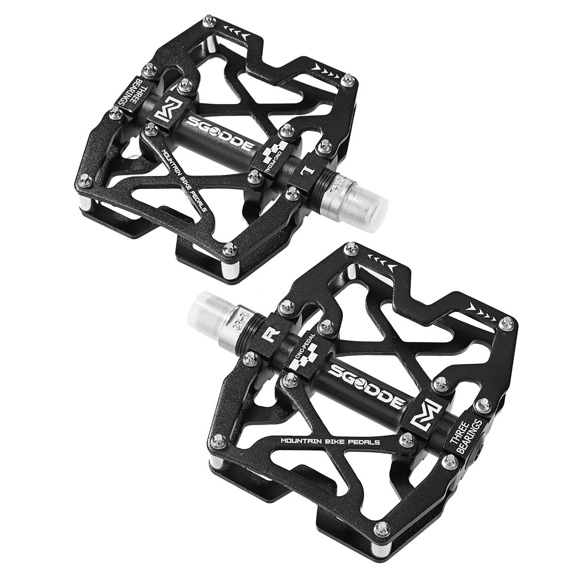 Platform Pedaling Mountain Bike Parts Colorful Bicycle Pedals Bearings Pedal 