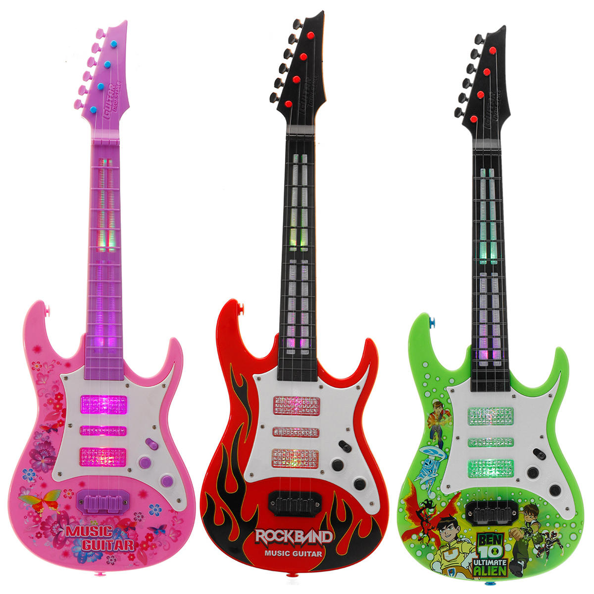 4 String Music Electric Guitar Children's Musical Instrument Children's Toy