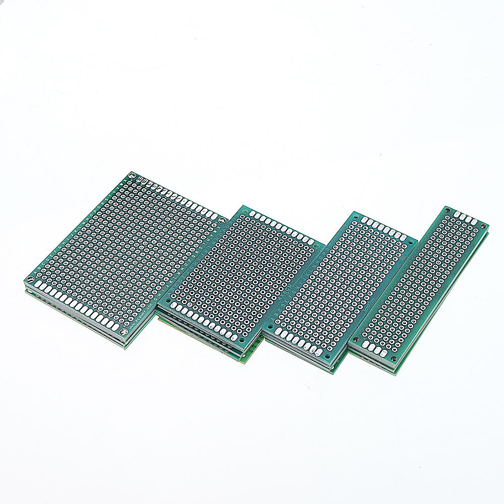 

100pcs 5x7 4x6 3x7 2x8cm Double Side Prototype Diy Universal Printed Circuit PCB Board Protoboard pcb Kit