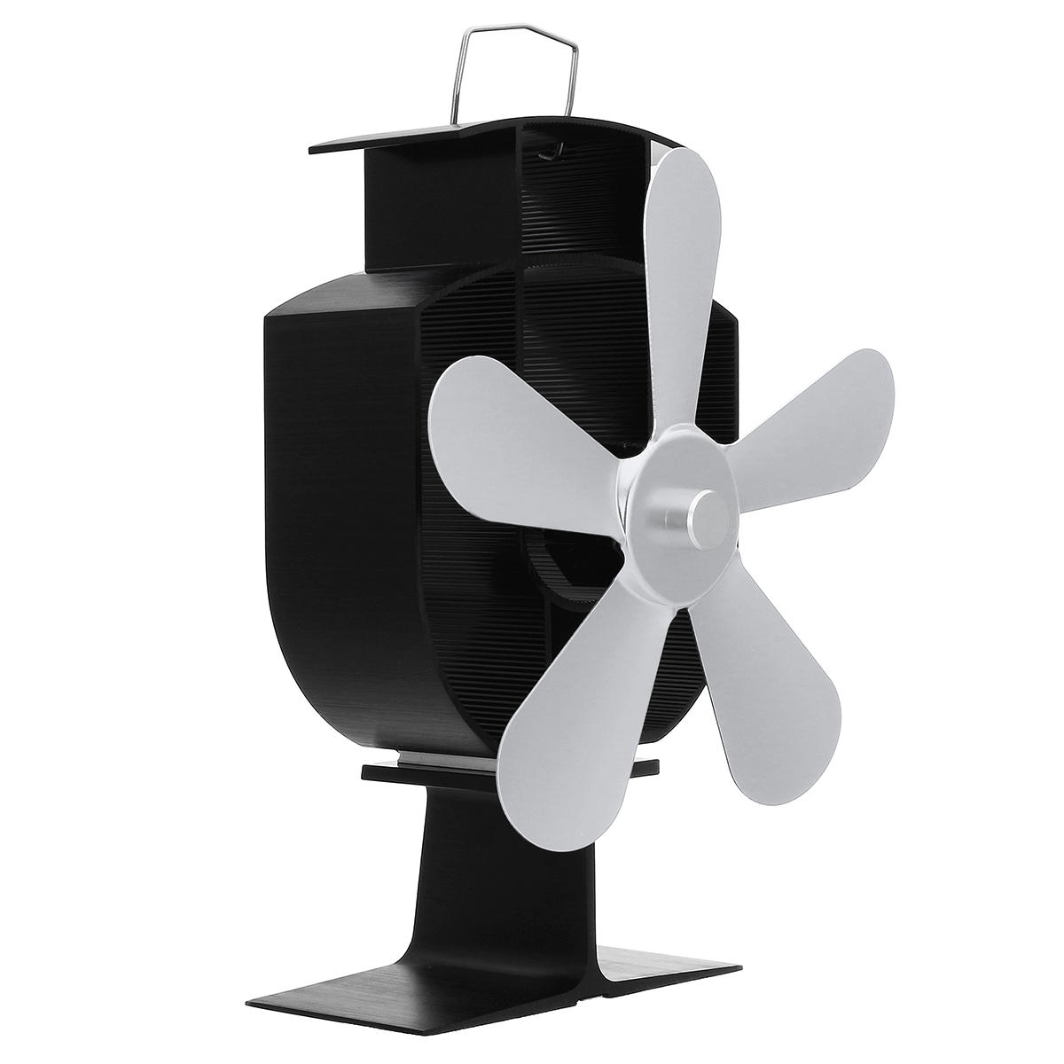 Ventilateur de poêle IPRee® à 5 lames pour une puissance thermique de poêle à bois