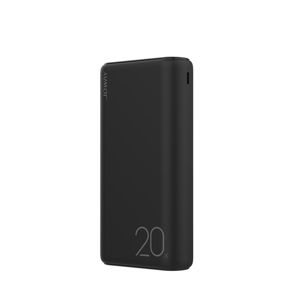 Joway20000mAhデュアルUSB高速充電パワーバンクforiPhone XS 11Pro Huawei P30 Pro Mate 30 5G Xiaomi 9Pro Oneplus 7T Pro