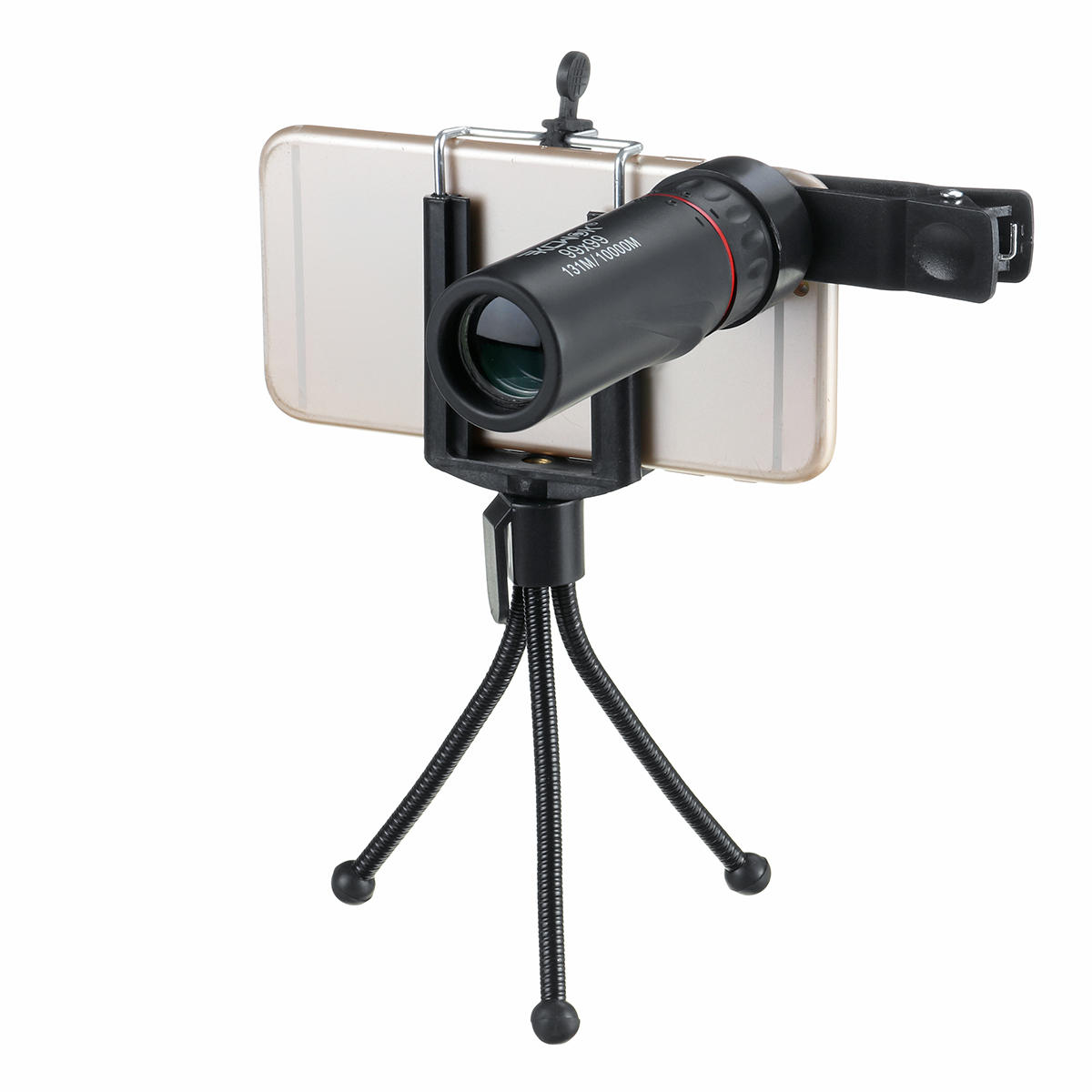 Tragbares 99x99 HD BAK4 optisches Tag- und Nachtsicht-Monokular für Outdoor-Camping, Wandern und Jagdteleskop.
