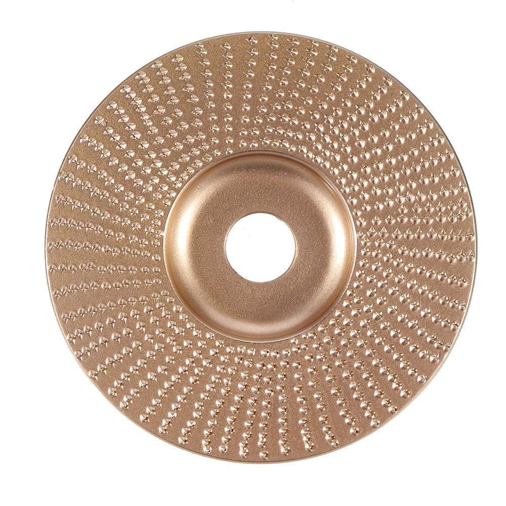 

Drillpro 100mm Tungsten Carbide Plane Wood Shaping Disc Carving Disc 16mm Bore Sanding Grinder Wheel for 100 115 Angle G
