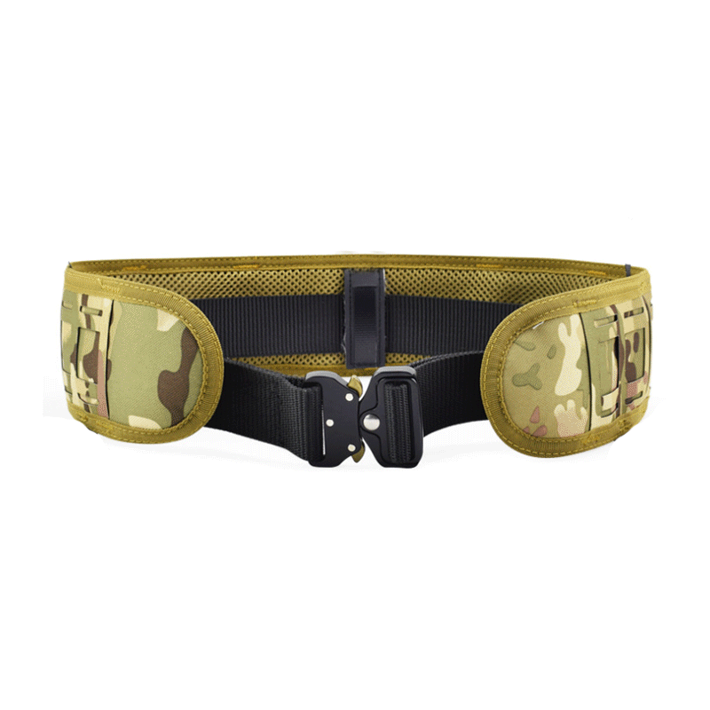 Zanlure Molle Waist Belt Adjustable Tactical Belt Outdoor Hunting CS Combat Girdle