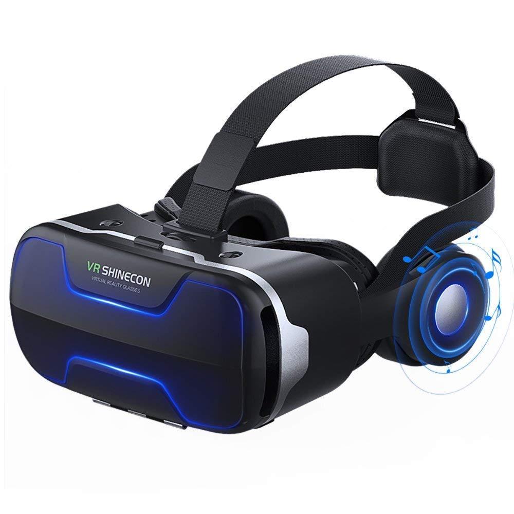 

VR Shinecon G02ED Шлем 3D Glass Виртуальная реальность VR Очки Гарнитура для iPhone Android Смартфон