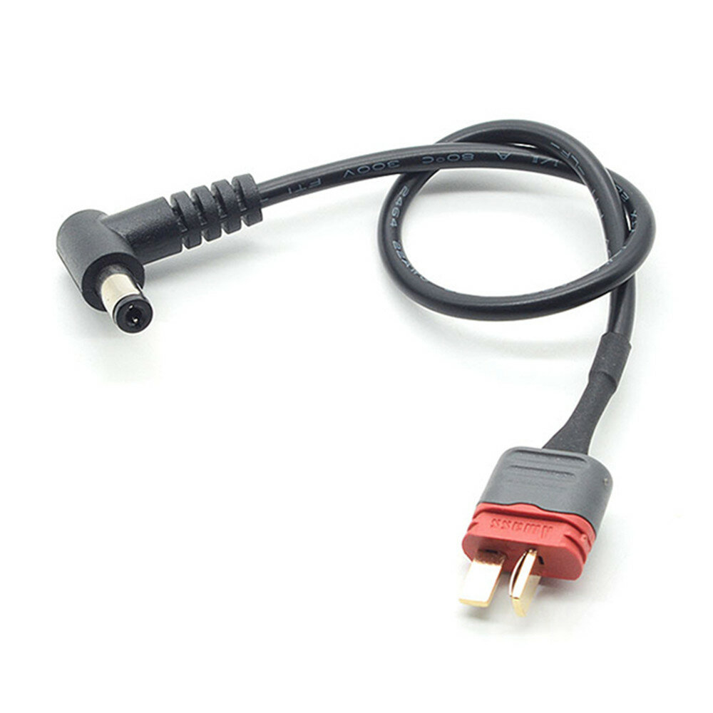 

T Plug / XT60 - DC прямоугольный кабель питания Lipo Батарея Кабель зарядного устройства Адаптер для DJI FPV Очки Видео