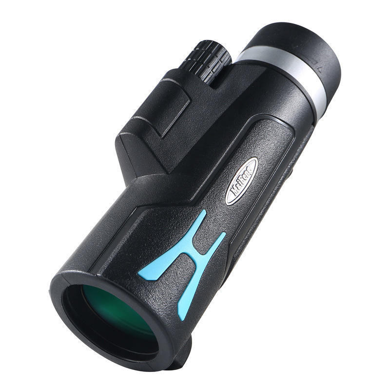 MaiFeng 12x50 Telescópio óptico monocular de lente HD com clipe de telefone de tripé