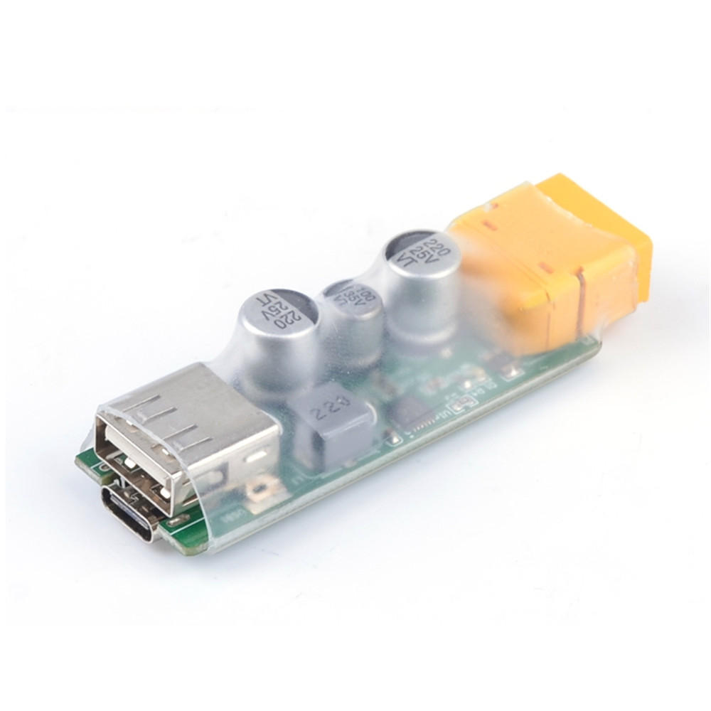 

Конвертер зарядного устройства XT-60 в USB Поддержка 3S-6S LiPo Батарея Макс Адаптер быстрой зарядки для моделей RC