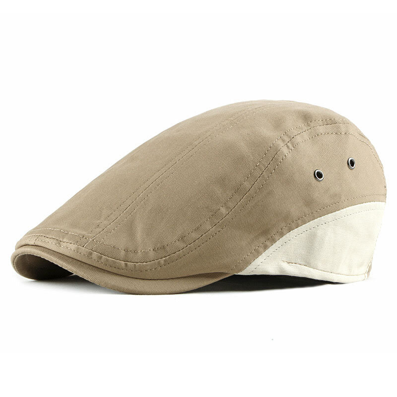 Mens Beret Caps Casual Outdoor Visor Forward Hat