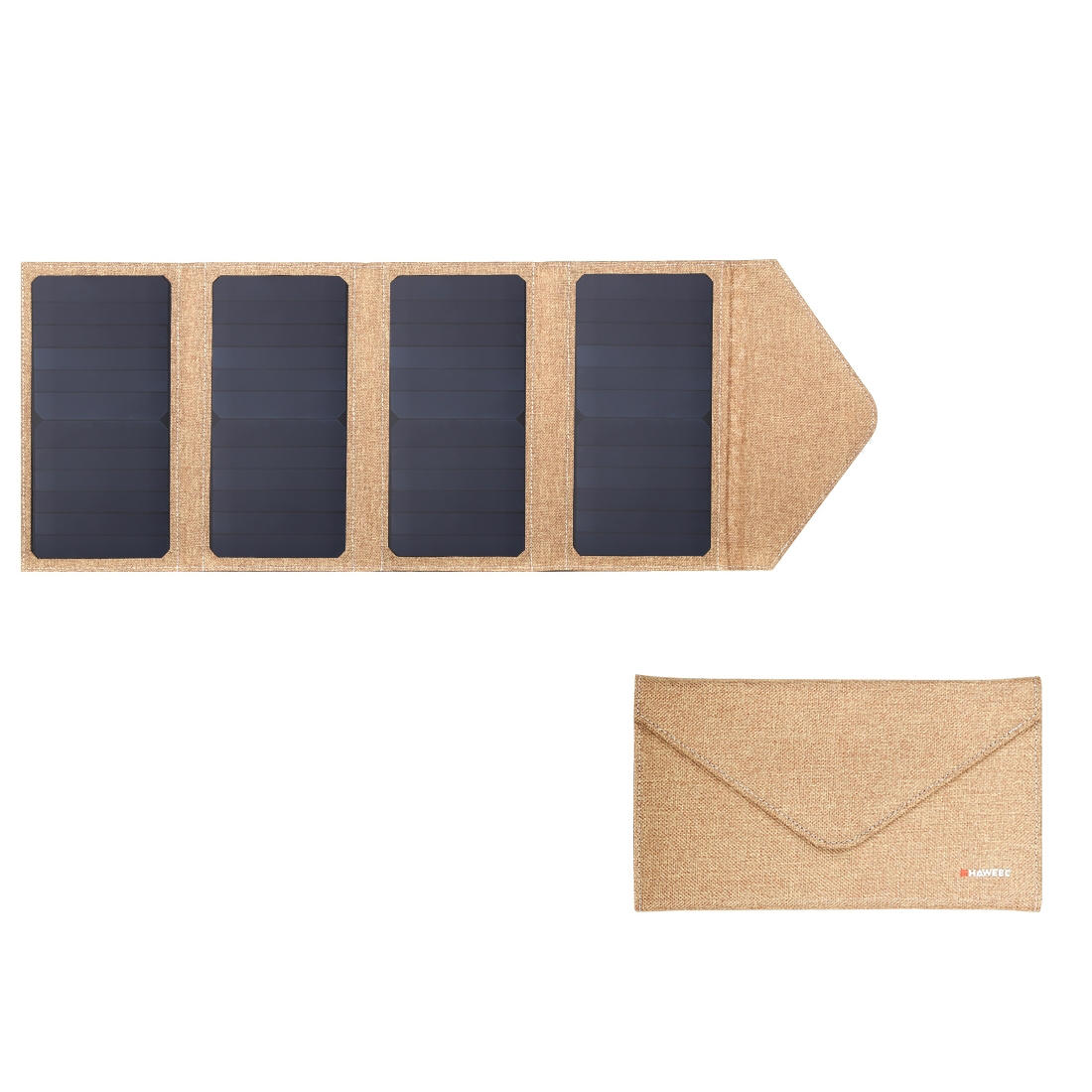 

HWL2724 28W 5V/2.9A 28.5*16.5*2.5cm Folded Size Solar Panel Charge Folding Bag