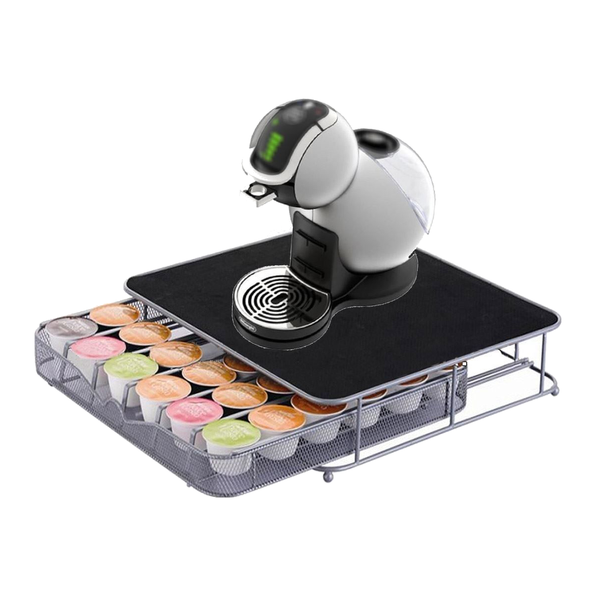 36 Dolce Gusto Pods Coffee Parts Storage Box Drawer Stand Holder Capsule Pods For Coffee Maker