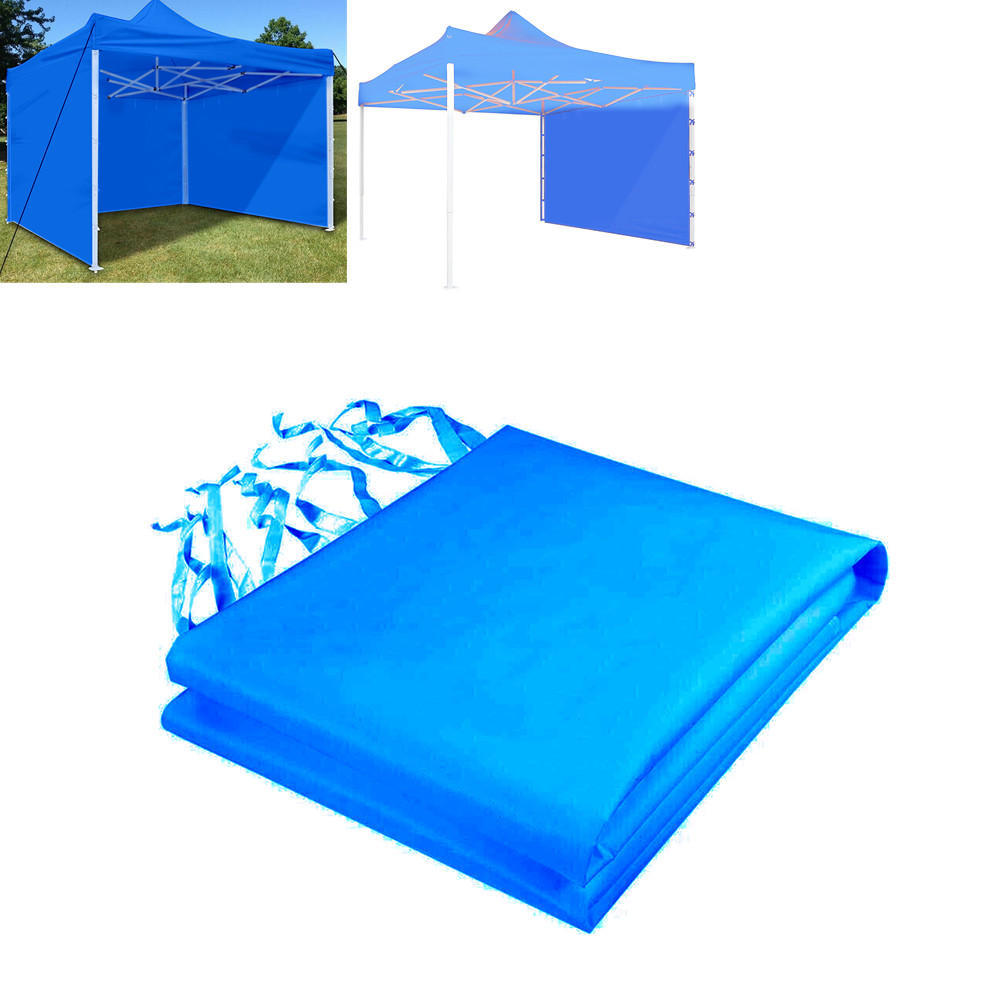 ürkçe: Kamp, seyahat ve piknik için bir yan duvarlı 3x3m çadır tente, taşınabilir güneşlik örtüsü, salgın önleyici çadır.