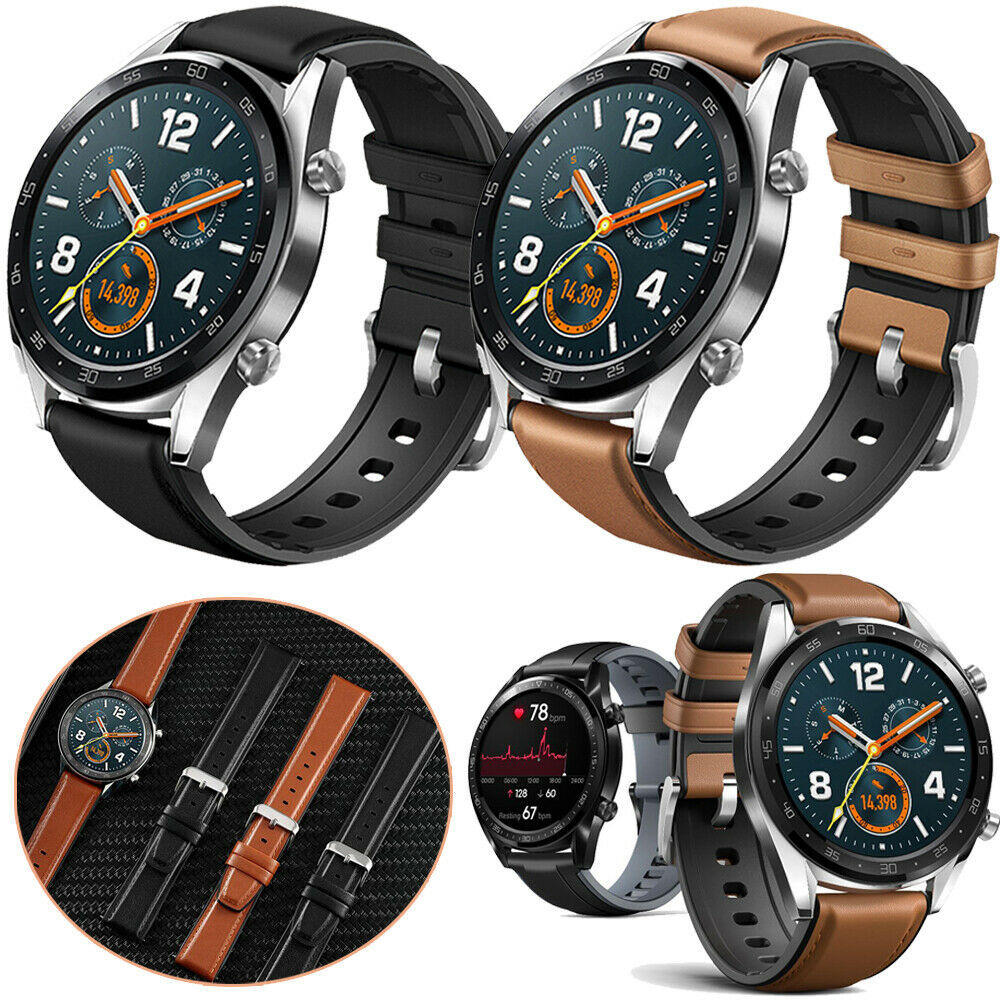 

Bakeey 22MM Силиконовый и кожаные часы Стандарты для Amazfit GTR 47MM HUAWEI GT Smart Watch
