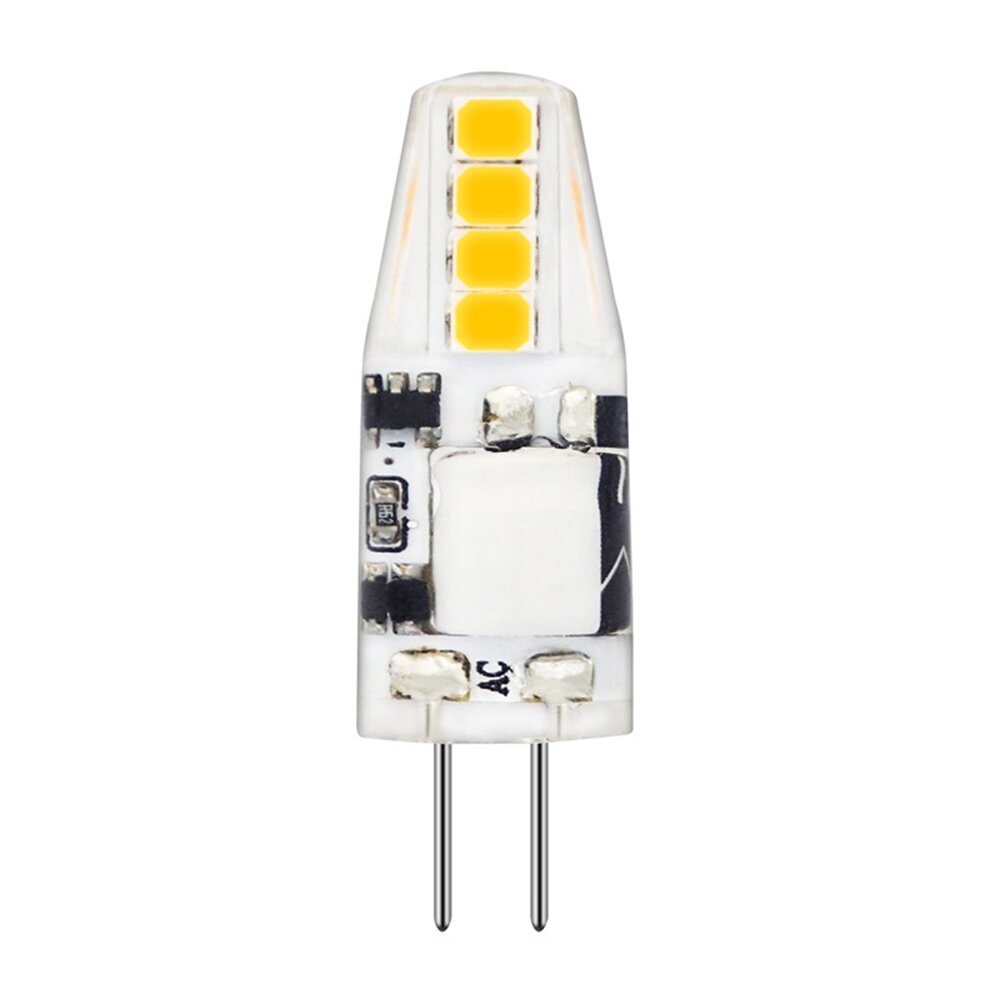 G4 2W 2835 SMD Kein stroboskopisches Kieselgel Nicht dimmbarer Kronleuchter LED Glühbirne Indoor Home Lampe AC / DC12V