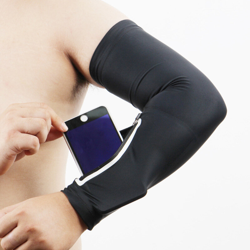 

Bakeey Sun-protection Elastic Sports Jogging Gym Phone Armband Running Bag Arm Wrist Bag