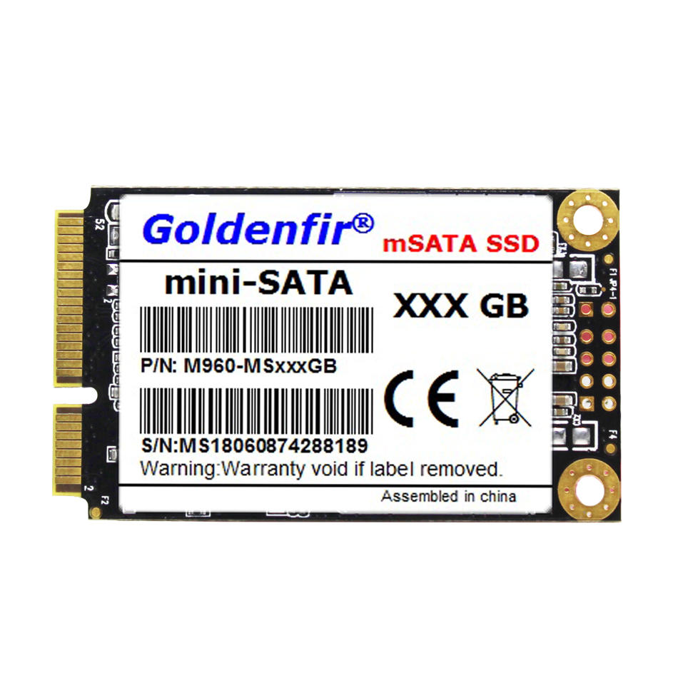 Goldenfir Msata SSD 120GB 240GB Internal Solid State Hard Drive Disk SSD Msata for Laptop