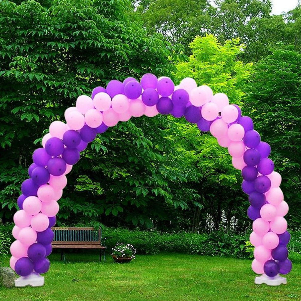 

1 Set Balloon Arch Base Column Stand Kits Wedding Birthday Party Decorations