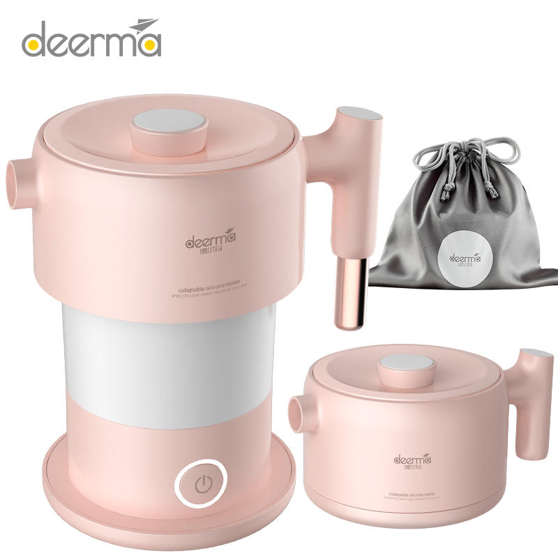 best price,deerma,dem,dh200,600w,folding,electric,kettle,coupon,price,discount