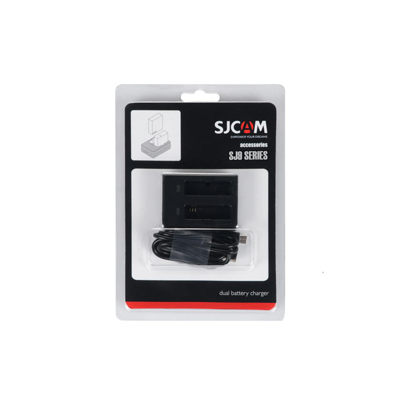 SJcamSJ9シリーズカメラバッテリーデュアルポート充電器