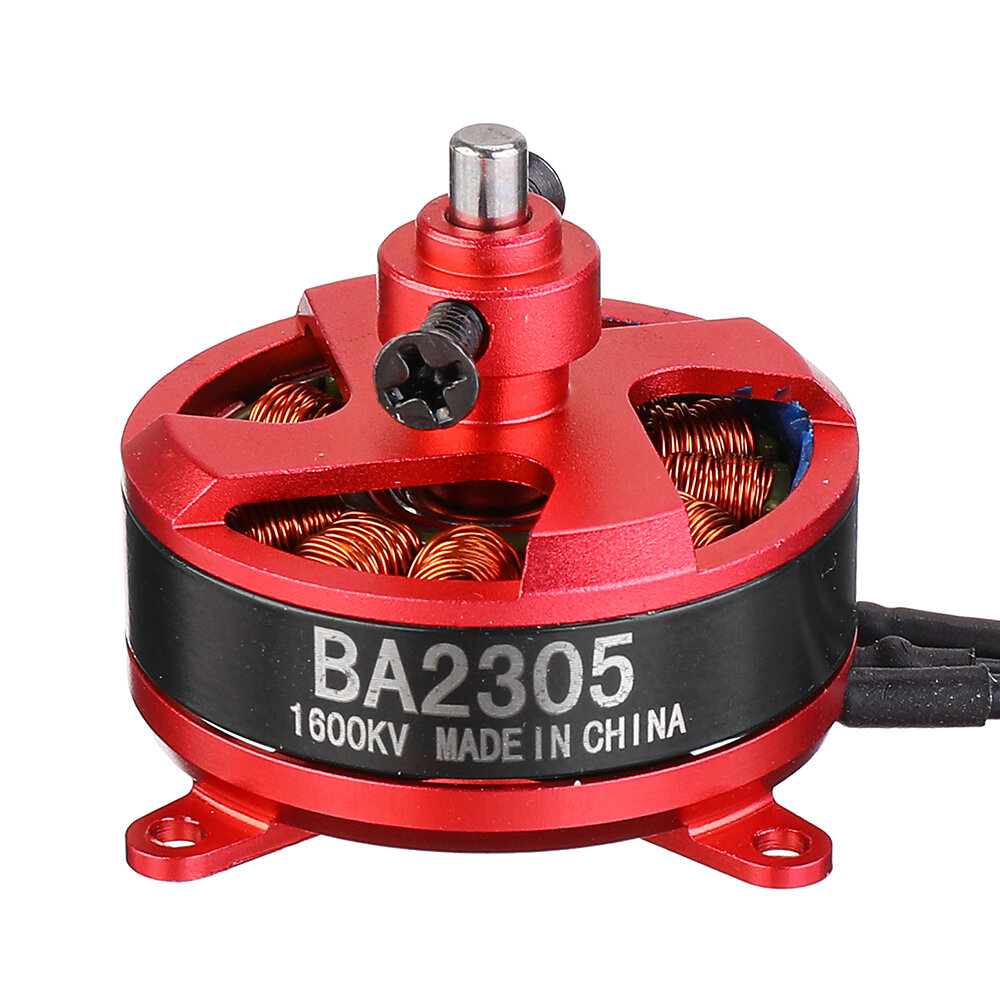 

Racerstar RC Brushless Motor BA2305 1600KV Support 1S 2S 3S 8060 9050 Prop for Fixed Wing RC Airplane Drone