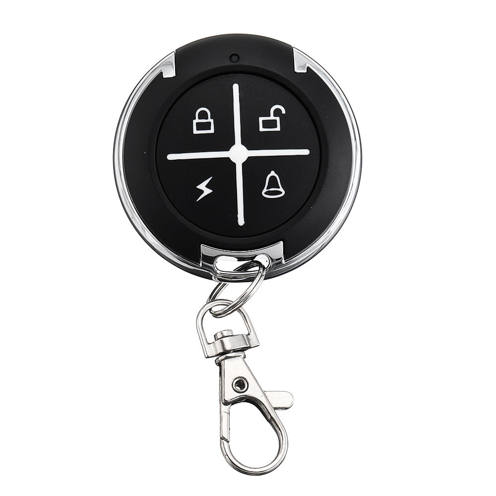 Black Round Self-copying Remote Control Transmitter For Electric Door Garage Gate Wireless Remote Sw